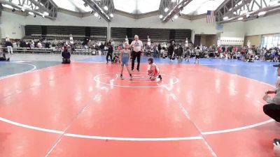 61 lbs Rr Rnd 2 - Declan Anastasoff, Smitty's Barn Red - ESC vs JAXON SPADARO, South Side Wrestling Club - ESC