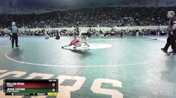 6A-144 lbs Champ. Round 1 - Dillon Ryan, Yukon vs Jesse Moore, Sand Springs