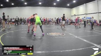 140 lbs Round 2 - Will Hair, Unattached vs Jacob Massengale, Stars & Stripes Wrestling Academy