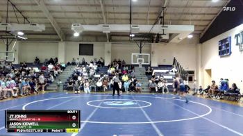 150 lbs Finals (2 Team) - Jt Johns, Brantley County HS vs Jason Kidwell, Long County