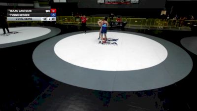 165 lbs Cons. Semis - Isaac Gautschi, Warhead Wrestling Club vs Tyson Seeger
