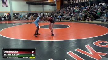 JV-6 lbs Round 2 - Tazanna Hoang, Assumption, Davenport vs Mazama Bodjona, Cedar Rapids Jefferson