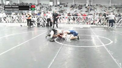 145 lbs Consi Of 32 #2 - Deegan Frazier, KS vs Benjamin Duran, NM