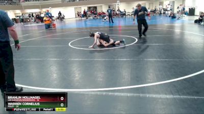 93 lbs Semis & 1st Wrestleback (8 Team) - Warren Cornelius, Foley vs Branlin Hollnagel, LSH (LeSueur/Henderson)