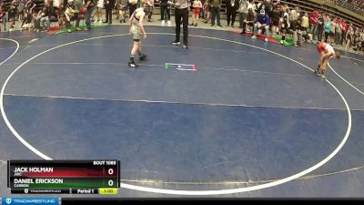 83 lbs Champ. Round 1 - Jack Holman, JWC vs Daniel Erickson, CARBON