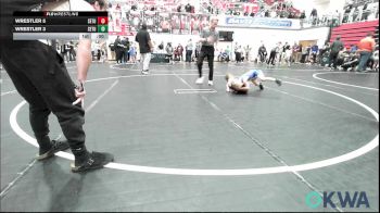 43 lbs Consi Of 4 - Ellis Jerry, Rough Riders vs Asher Marquez, Choctaw Ironman