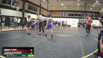 105 lbs Round 3 - Jaxson Clarke, Cane Bay vs Gabryial Ellsworth, Gaston Grizzlies