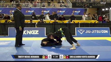 Ciro Alejandro Fuentes Arancibia vs Timothy Michael McNamara 2026 Pan Jiu Jitsu IBJJF Championship