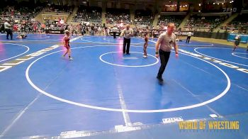 58 lbs Consi Of 8 #1 - Miguel Sanders, Stl Warriors vs Ian Weber, Ringers