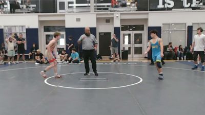 115 lbs Rr Rnd 5 - Quinn Bagnell, Council Rock South Gold - HSBNFC vs Kaleb Grover, River Valley Rebels - HSBNFC