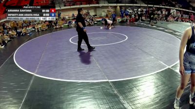 180 lbs Arianna Santana, Nevada 1 HS Girls vs Infinity-Ann Asiata-Higa, Alaska HS Girls