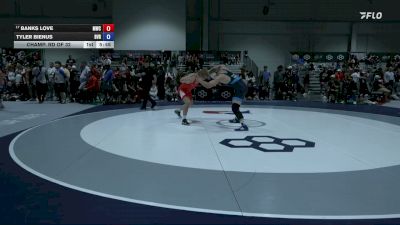 86 kg Champ. Rd Of 32 - Banks Love, Mustang Wrestling Club vs Tyler Bienus, Buffalo Valley RTC