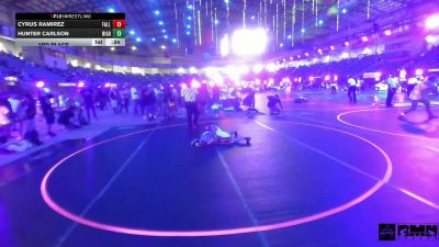 58 lbs 3rd Place - Cyrus Ramirez, Falls Academy Greatfalls Montana vs Hunter Carlson, Rigby Wrestling