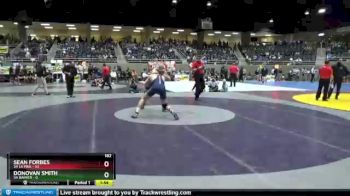 182 lbs Quarterfinals (8 Team) - Sean Forbes, 3A La Pine vs Donovan Smith, 3A Rainier