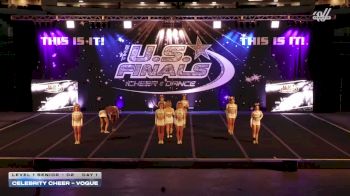 Celebrity Cheer - VOGUE [2026 L1 Senior - D2 Day 1] 2026 The U.S. Finals Trenton
