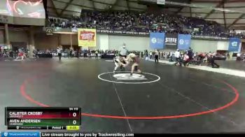 3 lbs Cons. Round 2 - Calister Crosby, University vs Aven Andersen, Stanwood