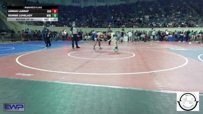 123 lbs Round Of 64 - Arman Labbaf, Bixby vs Ronnie Lovelady, Noble Takedown Club