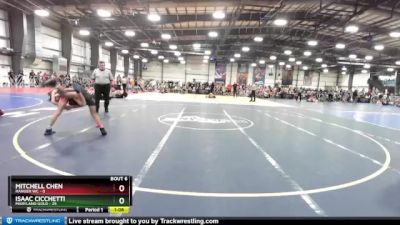 96 lbs Rd# 5- 3:45pm Friday Final Pool - Mitchell Chen, Ranger WC vs Isaac Cicchetti, Maryland Gold