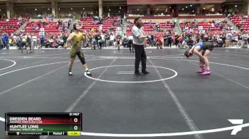 155 lbs Quarterfinal - Dresden Beard, Andover Wrestling Club vs Huntlee Long, Fredonia Wrestling Club