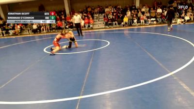 85 lbs Round 4 - Jonathan Scott, Gothenburg vs Brennan O`Connor, Horizon