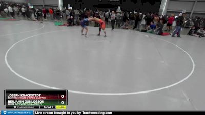 138 lbs Semifinal - Joseph Knackstedt, Beat The Streets Chicago-Oak Park vs Benjamin Gunlogson, Berge Elite Wrestling Academy