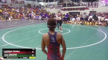 165 lbs Quarters & 1st Wb (16 Team) - Kaleb Sayers, Luella vs Christian Moger, Wayne County HS