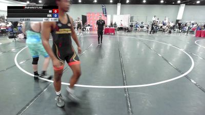 215 lbs Julian Reyes, Team Maryland vs Seth Hernandez, Oklahoma Blue