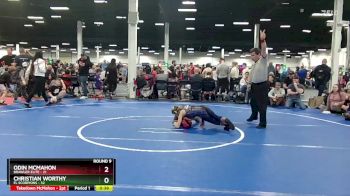 84 lbs Round 9 (10 Team) - Christian Worthy, FL Scorpions vs Odin McMahon, Brawler Elite