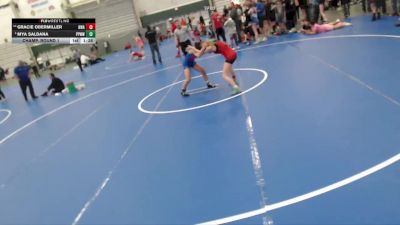 94-105 lbs Champ. Round 1 - Gracie Obermiller, HWA vs Mya Saldana, Pikes Peak Warriors Wrestling