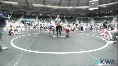 100 lbs Rr Rnd 1 - Weston Gilroy, Mojo Grappling Academy vs Jackson Beckley, TTWC Cream