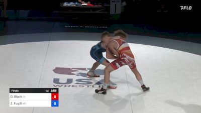 132 lbs Final - Otto Black, Colorado vs Zan Fugitt, Missouri