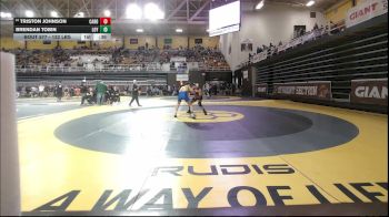 132 lbs Consi Of 16 #2 - Triston Johnson, Cardinal Newman School vs Brendan Tobin, Loyola Blakefield