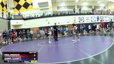 92 lbs Quarterfinal - Mikel Anderson, Southport Wrestling Club vs Carl Fielden, The Fort Hammers Wrestling