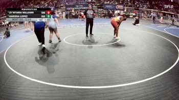 G 235 lbs Semifinal - Zy`myaria Williams, Tara Girls vs Karissa Lopez, East Ascension Girls