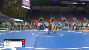 126 lbs Round Of 64 - Joshua Biagini, Illinois vs Trason Oehme, South Dakota