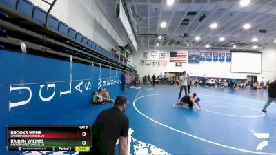 69-75 lbs Round 2 - Brooks Wehr, Casper Wrestling Club vs Kaiden Wilmes, Casper Wrestling Club