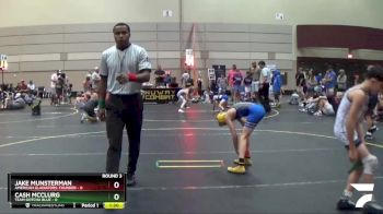 80 lbs Round 3 (6 Team) - Jake Munsterman, American Gladiators-Thunder vs Cash McClurg, Team Gotcha Blue