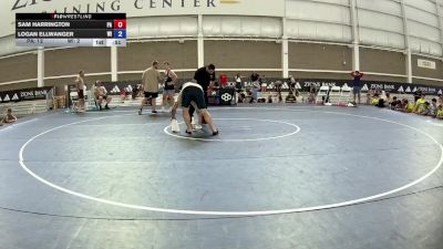 175 lbs Sam Harrington, Pennsylvania vs Logan Ellwanger, Wisconsin