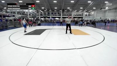 106 lbs Round Of 16 - Ethan Scruton, Rochester vs David Baghdady, Doughboys WC