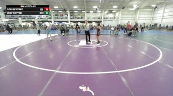 88 lbs Semifinal - Collin Vitale, Red Roots WC vs Joey Cotter, Southside WC