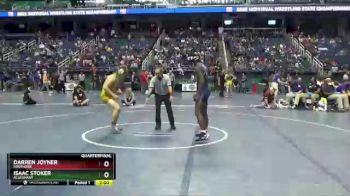 1 lbs Quarterfinal - Darren Joyner, Southside vs Isaac Stoker, Alleghany