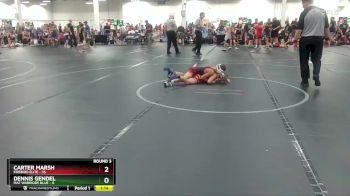 76 lbs Round 3 (6 Team) - Carter Marsh, Firebird Elite vs Dennis Gendel, Mat Warriors Blue