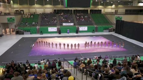 White & Gold Winterguard from Ge… Atlanta GA at 2025 WGI Guard Southeast Power Regional
