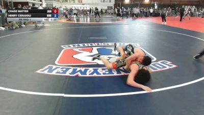 160B lbs Rr Rnd 1 - Chase Matter, Journeymen vs Henry Cerasoli, None