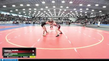 157 lbs Champ. Round 1 - Kasey Casazza, Louisa County vs Thomas Thorpe, John Handley