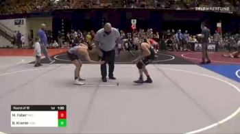 98 lbs Round Of 16 - Maddex Faber, Fmt/mcw vs Brody Kramer, Gorilla WC