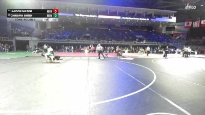 138 lbs Cons. Round 3 - Chrispin Smith, Rodriguez vs Landon Mason, Hughson