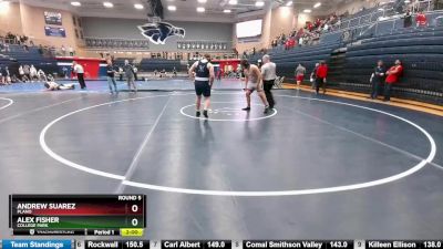 285 lbs Round 5 - Alex Fisher, College Park vs Andrew Suarez, Plano