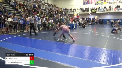 180 lbs Semifinal - Brayden Walsh, Burrell vs Triston Tommasino, Penn Trafford