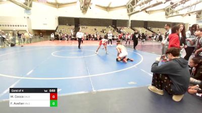 140-H lbs Consi Of 4 - Marco Cocca, Caldwell vs Fernando Avellan, Yale Street